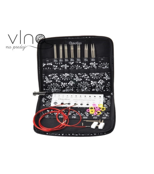ChiaoGoo TWIST RED Lace sada 13cm 2.75-5.00mm