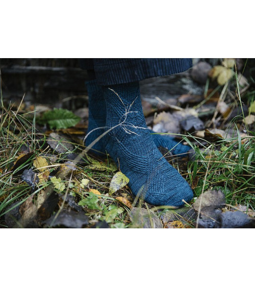 52 weeks of socks - kniha s návodmi na pletené ponožky