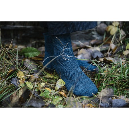 52 weeks of socks - kniha s návodmi na pletené ponožky