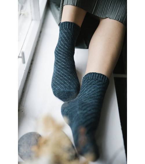 52 weeks of socks - kniha s návodmi na pletené ponožky