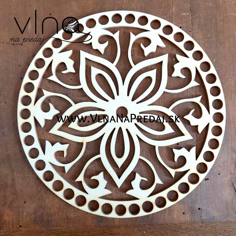 Dno na košík mandala