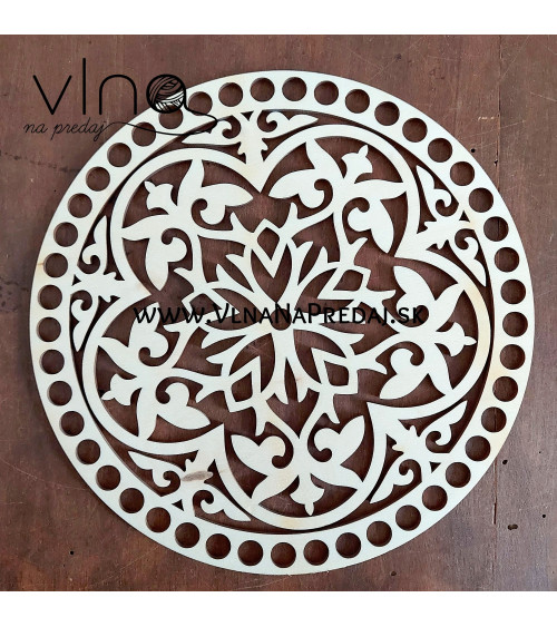 Dno na košík mandala