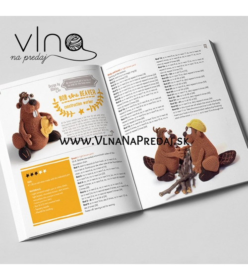 Amigurumi Animals at Work – Crochet Book