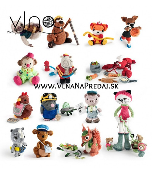 Amigurumi Animals at Work
