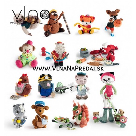 Amigurumi Animals at Work – Crochet Book