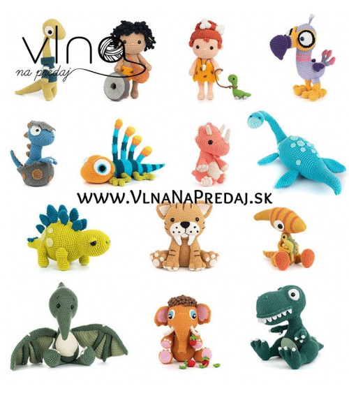 Dinosaurs, Mammoths and More Prehistoric Amigurumi