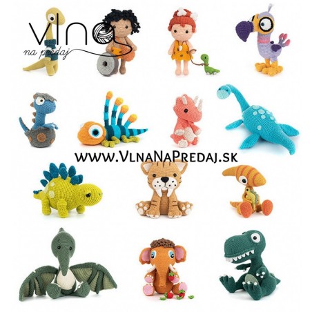 Dinosaurs, Mammoths and More Prehistoric Amigurumi