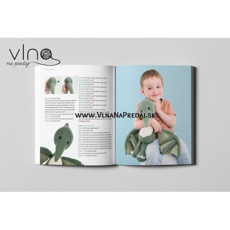 Dinosaurs, Mammoths and More Prehistoric Amigurumi – Crochet Book