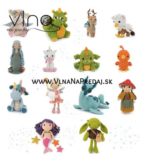 Unicorns, Dragons and More Fantasy Amigurumi