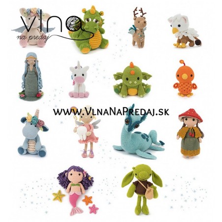 Unicorns, Dragons and More Fantasy Amigurumi