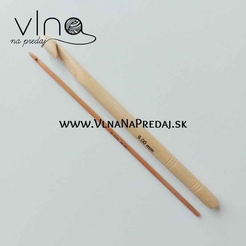 Basix Beech Wooden Crochet Hook 3–15mm