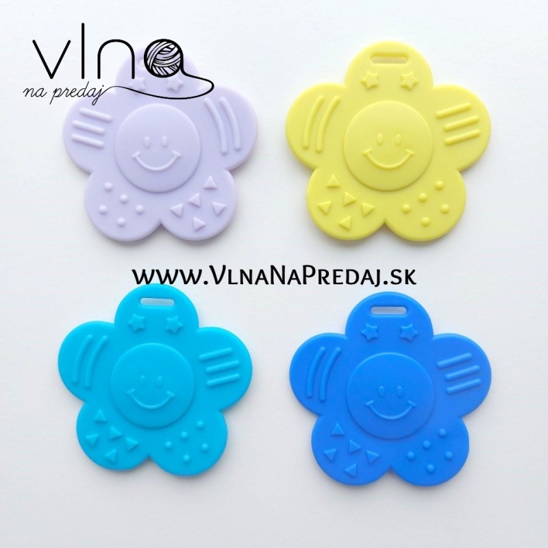 Textured Flower Silicone Teether