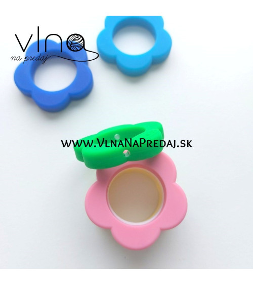 Flower-Shaped Silicone Teether