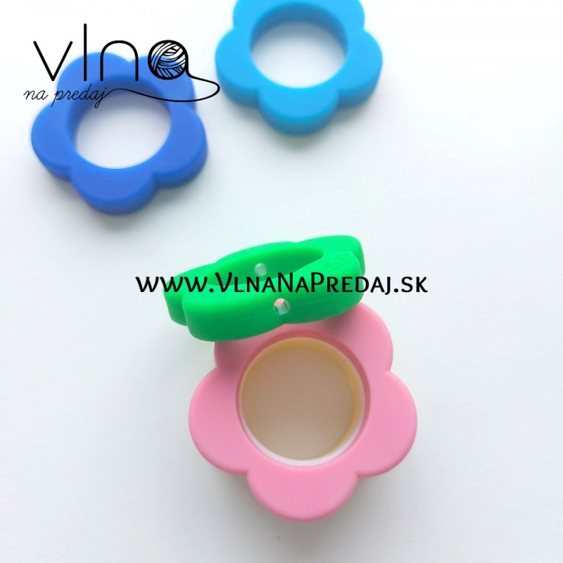 Flower-Shaped Silicone Teether