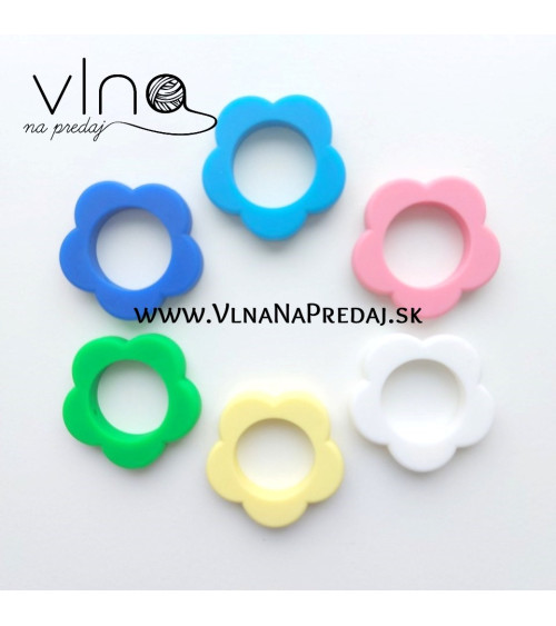 Flower-Shaped Silicone Teether