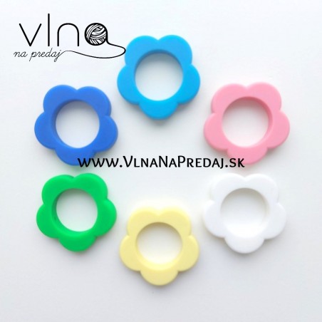 Flower-Shaped Silicone Teether