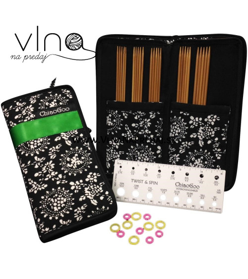 ChiaoGoo Bamboo Double-Pointed Needle Set 15cm