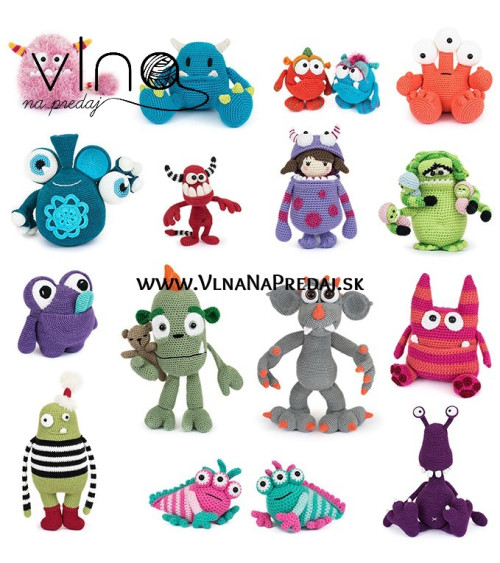 Amigurumi monsters