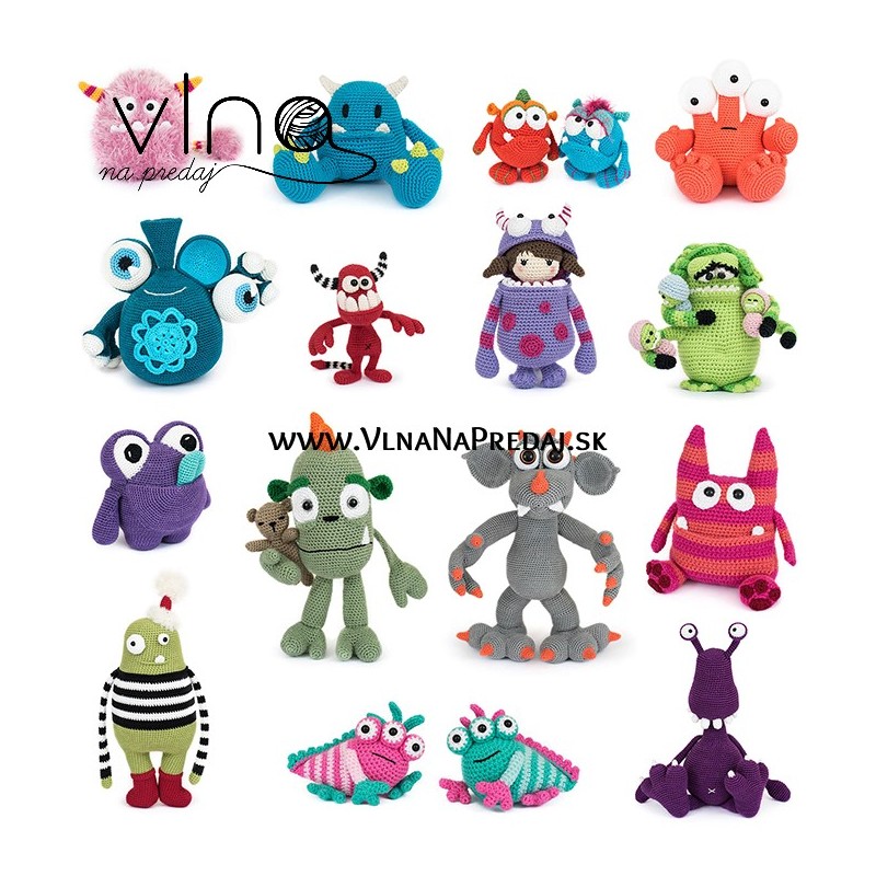 Amigurumi monsters