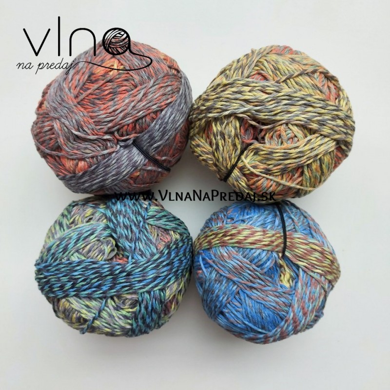 Zauberball Crazy Cotton Knitting Yarn 100g 210m