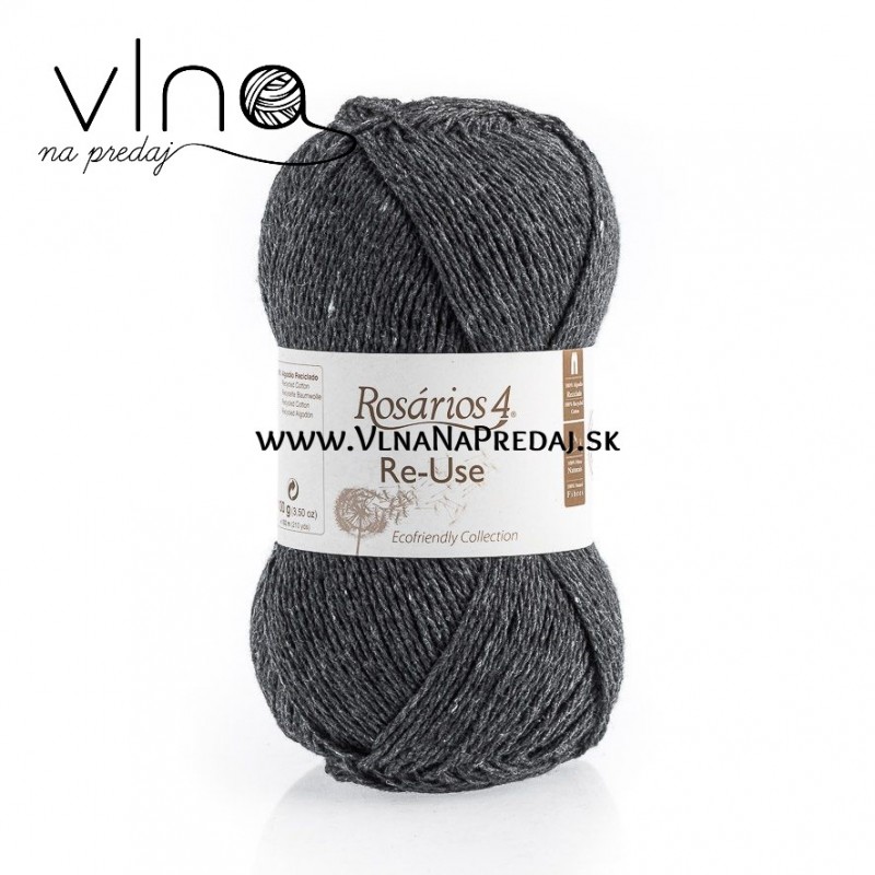 Re-Use Recycled Cotton Yarn 100g 192m