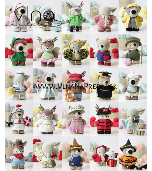 Dress up amigurumi