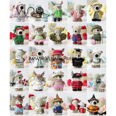 Dress up amigurumi