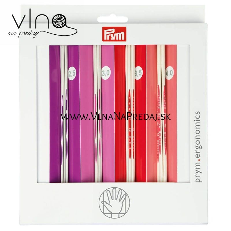 Ergonomics Double-Pointed Needle Set 2.5–4mm