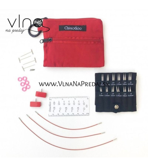 TWIST Short Combo Interchangeable Needle Set for Sleeves and Socks