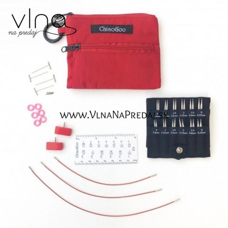 TWIST Short Combo Interchangeable Needle Set for Sleeves and Socks