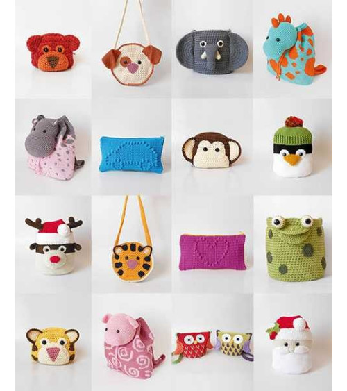 Crochet Bags for Kids - háčkované batôžky