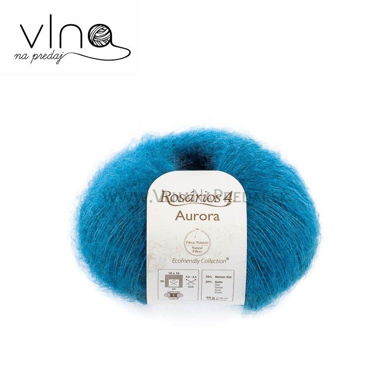 Aurora Mohair and Silk Knitting Yarn 25g 210m