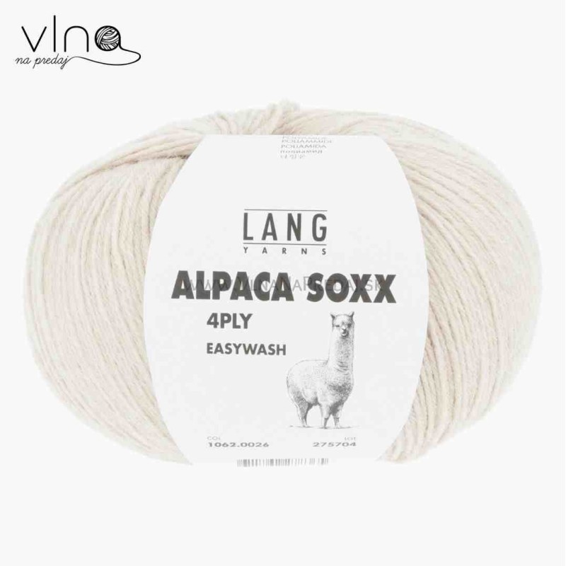 Alpaca SOXX 4-Ply Yarn 100g 390m