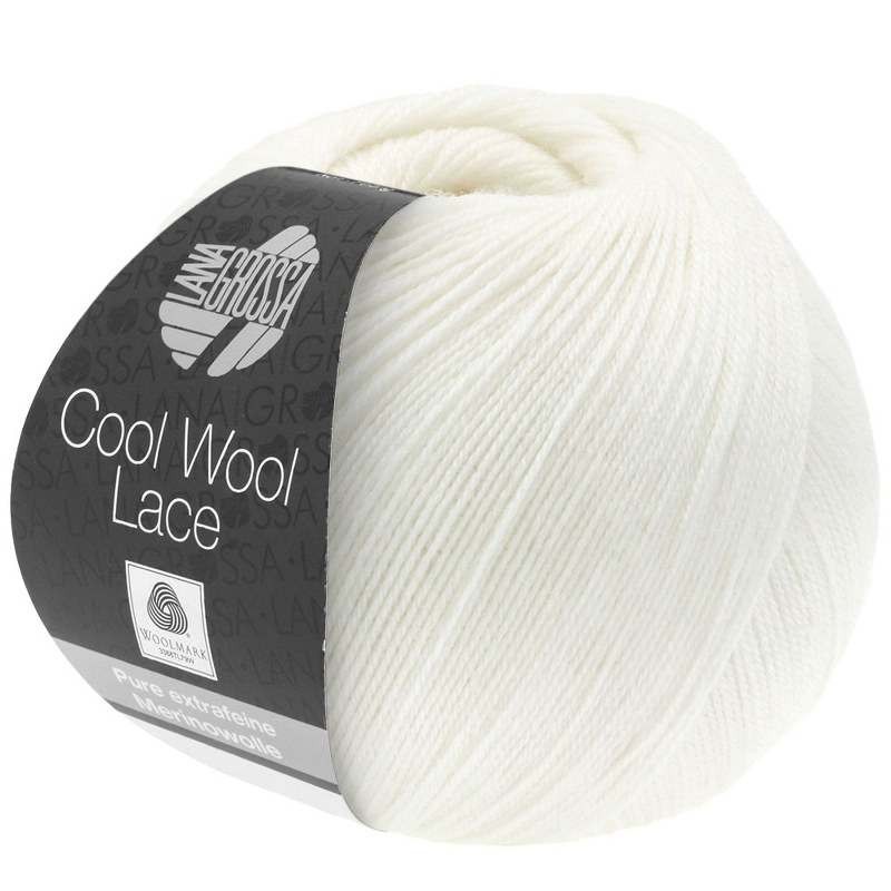 Cool Wool Lace 100% Merino Yarn 50g 400m