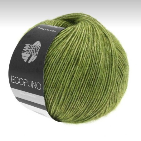Ecopuno Zmes bavlny, baby alpaky a merina 50g 215m
