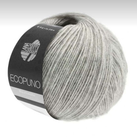 Ecopuno Cotton, Baby Alpaca and Merino Blend Yarn 50g 215m