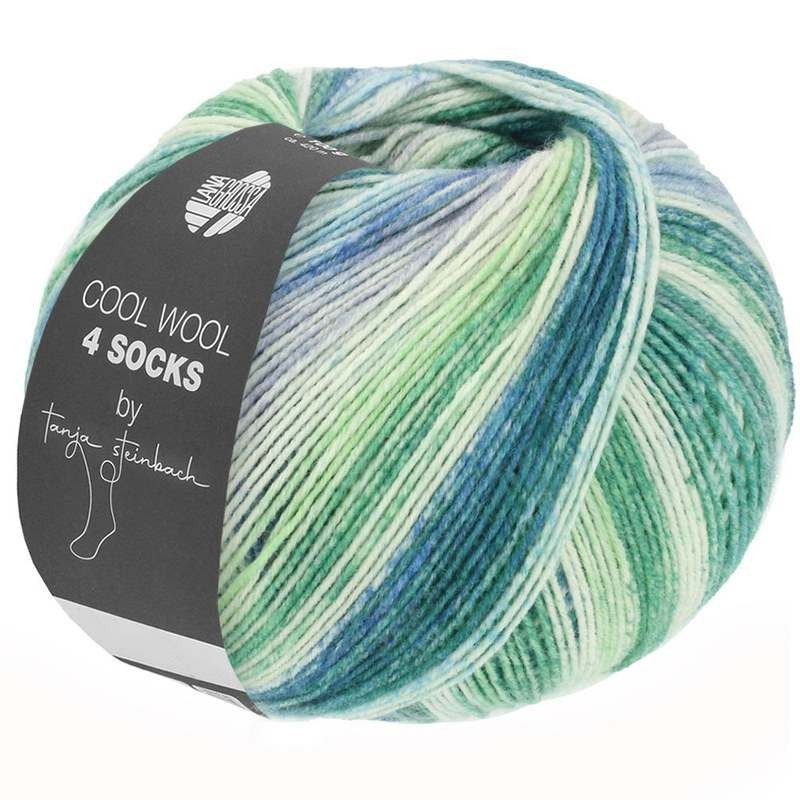 Cool Wool 4 Socks Print Yarn 100g 420m