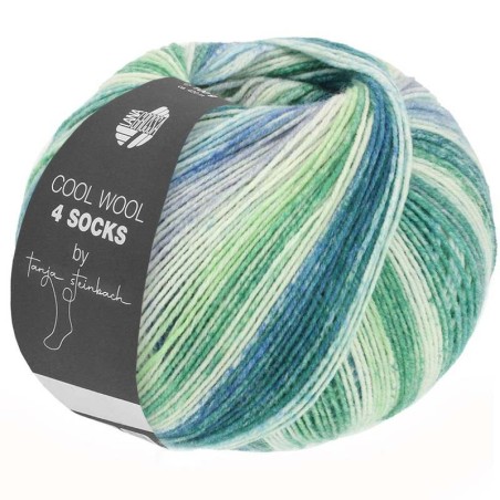 Cool Wool 4 Socks Print Yarn 100g 420m