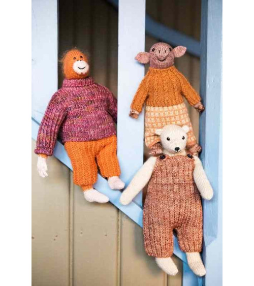 Mouche & Friends - pletené hračky
