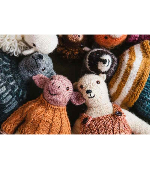Mouche & Friends - pletené hračky