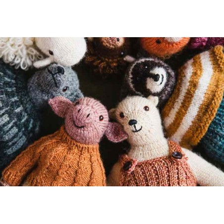 Mouche & Friends - pletené hračky