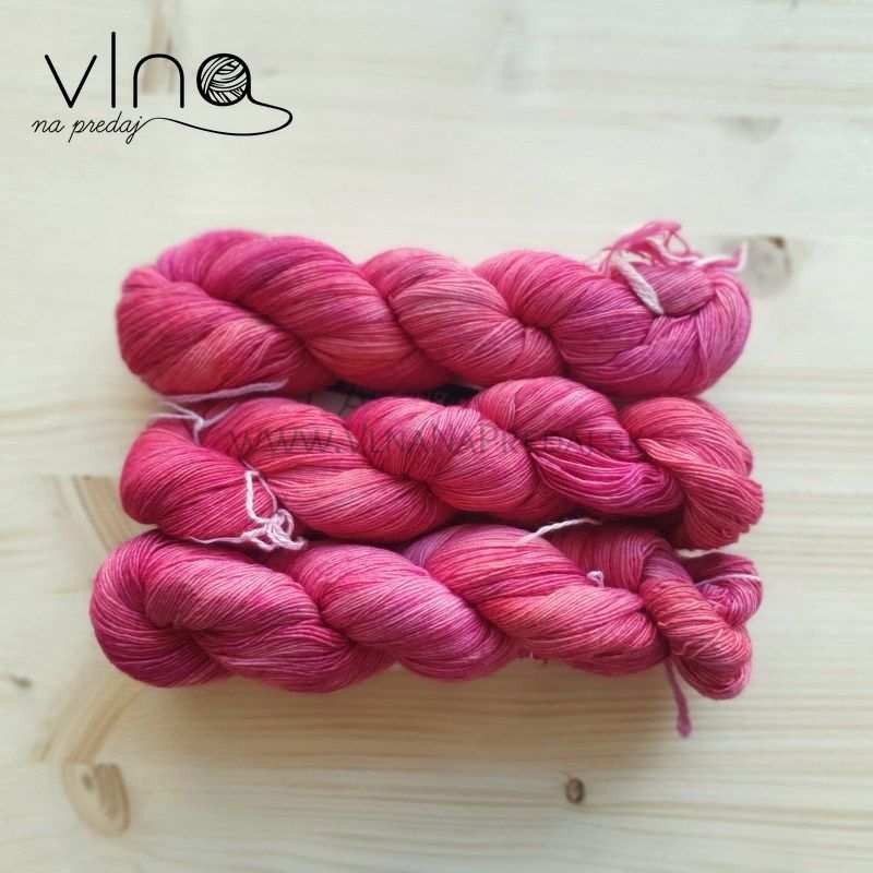 Lace - ručne farbené tenké merino 50g 430m