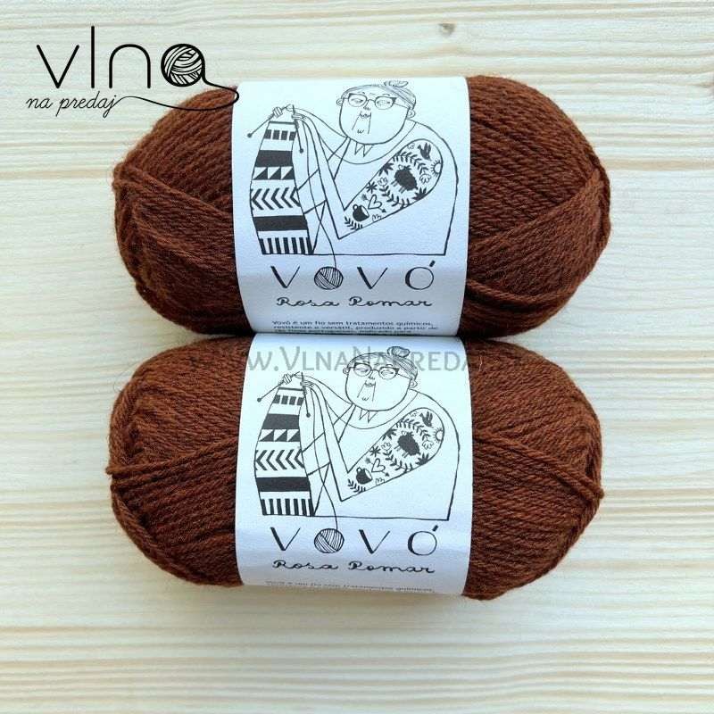 Vovo Fine Portuguese Sheep Wool Yarn 50g 143m