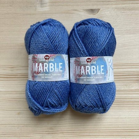 Marble zmes merina a hodvábu 50g 110m