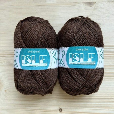 Isle Shetland Wool and BFL Blend