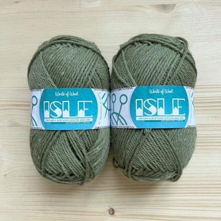 Isle Shetland Wool and BFL Blend