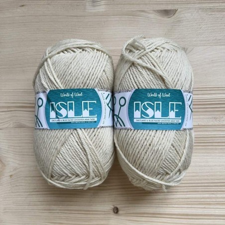 Isle Shetland Wool and BFL Blend