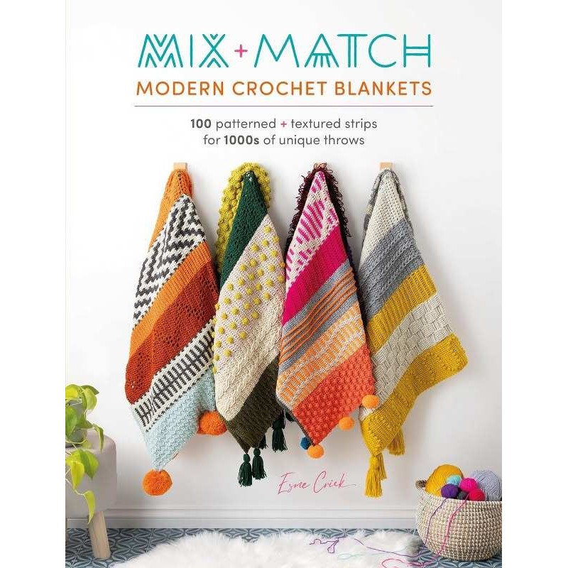 MIX&MATCH modern crochet blankets