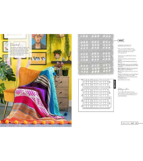 MIX&MATCH modern crochet blankets