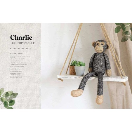 Knitted animal toys